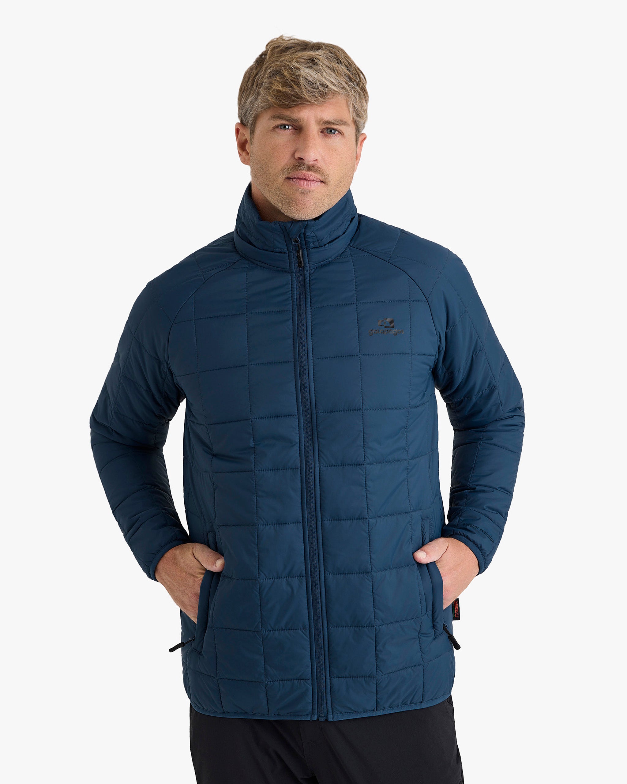 Jaqueta Puffer Ibex Thermolite Heat Masculina - Azul Marinho