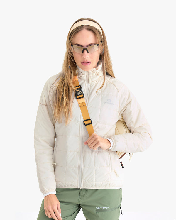 Jaqueta Puffer Íbex Thermolite® Heat Feminina - Off White