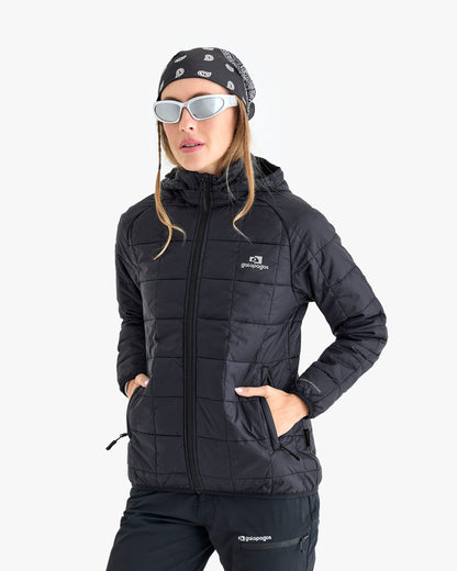 Jaqueta Puffer Ibex Thermolite Heat Feminina - Preta