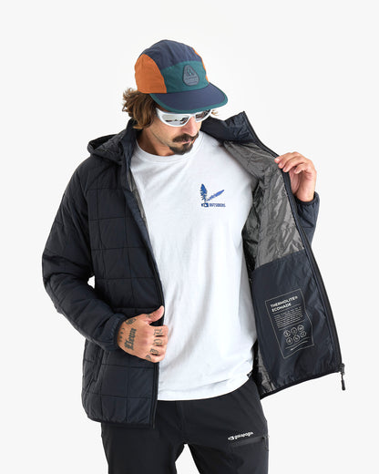 Jaqueta Puffer Ibex Thermolite Heat Masculina - Preta