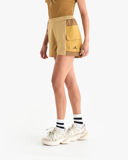 Shorts Raven Feminino - Areia