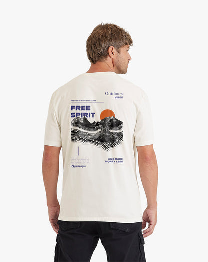 Camiseta Free Spirit All Gender - Off White