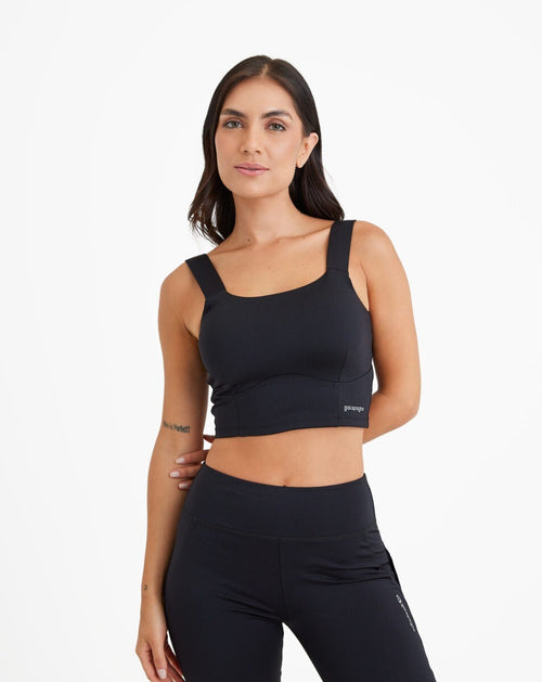 Top Adrenaline Feminino - Preto