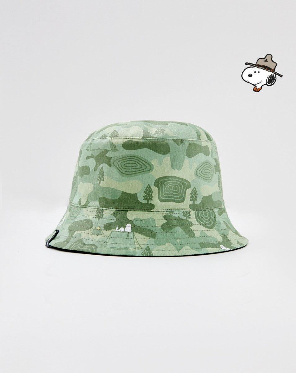 Bucket Dupla Face Snoopy Camo