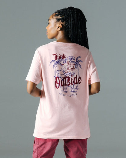 Camiseta All Gender No Box - Rosa