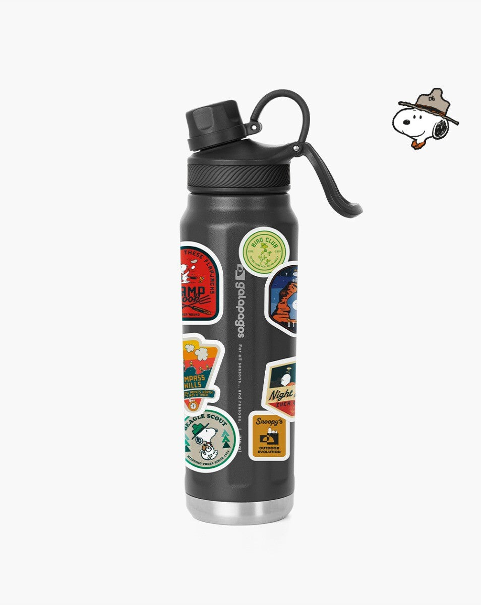 Garrafa Cascade Snoopy Hiking 710ml