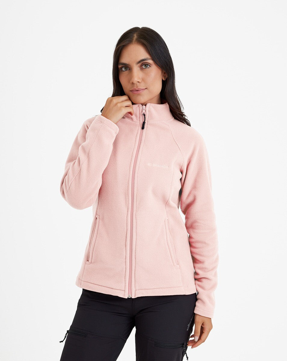 Jaqueta Fleece Kathmandu Fem 2.0 - Rose