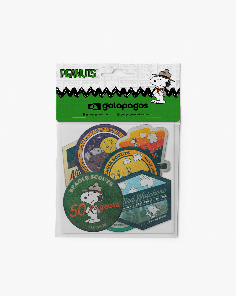 Pack de Patchs do Snoopy
