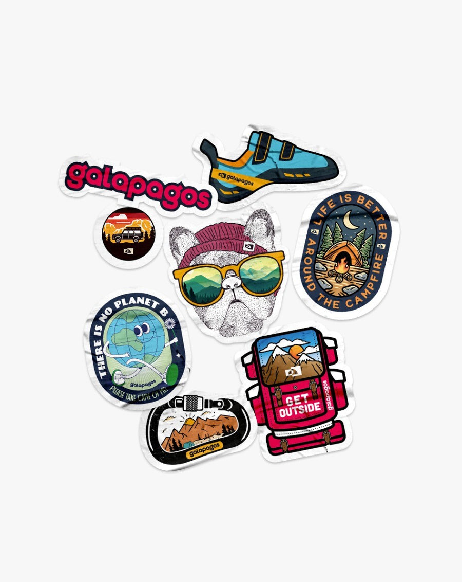 Pack de Adesivos Soul Mountain - Galapagos Outdoor