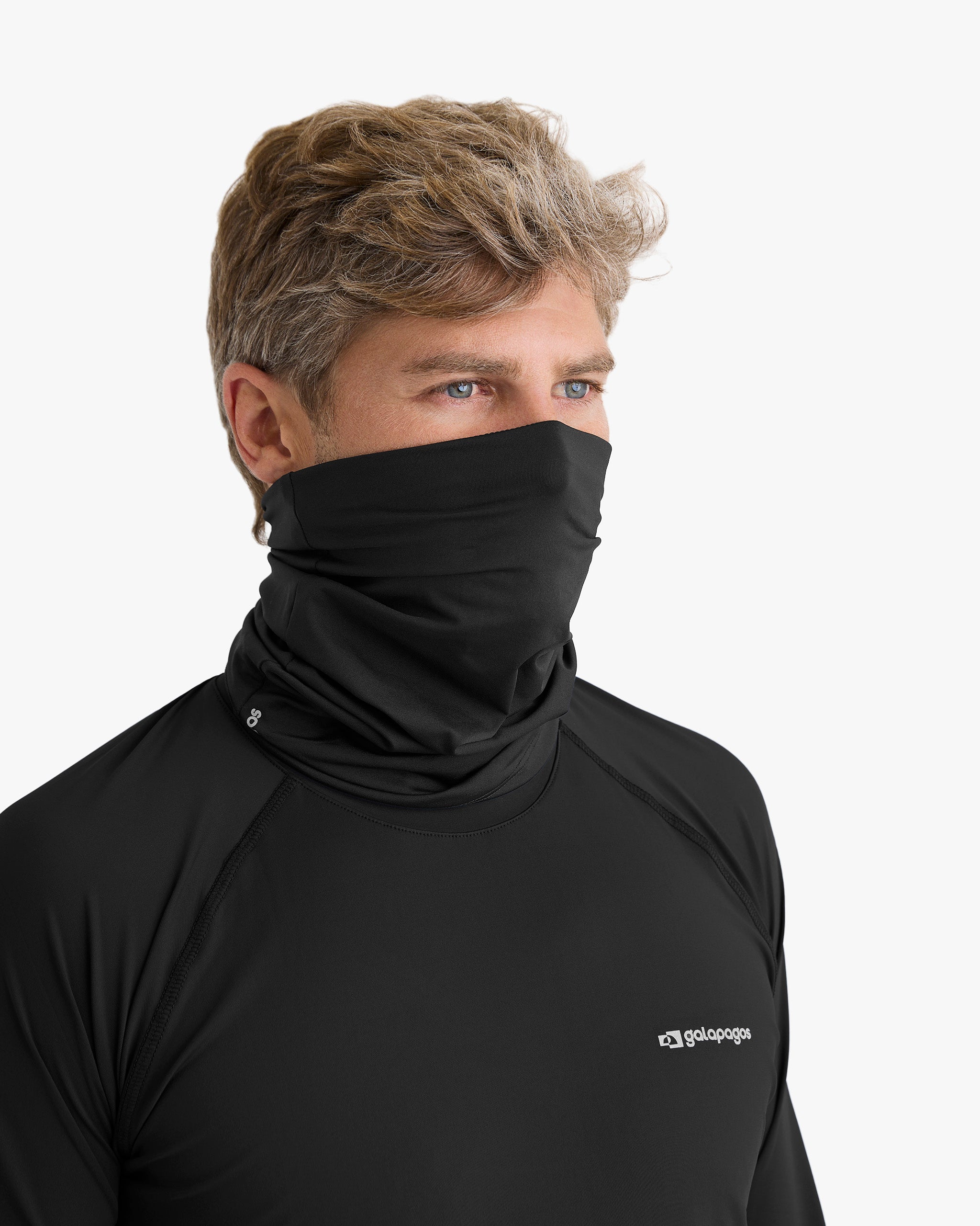 Bandana Mistral UV50+ - Preta - Galapagos Outdoor
