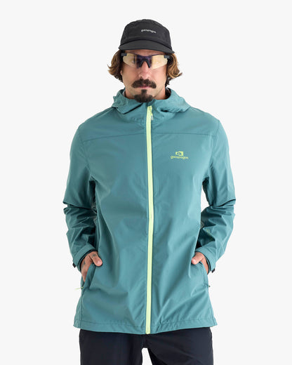 Jaqueta Impermeável Darwin Light Freeze Masculina - Verde Oceano
