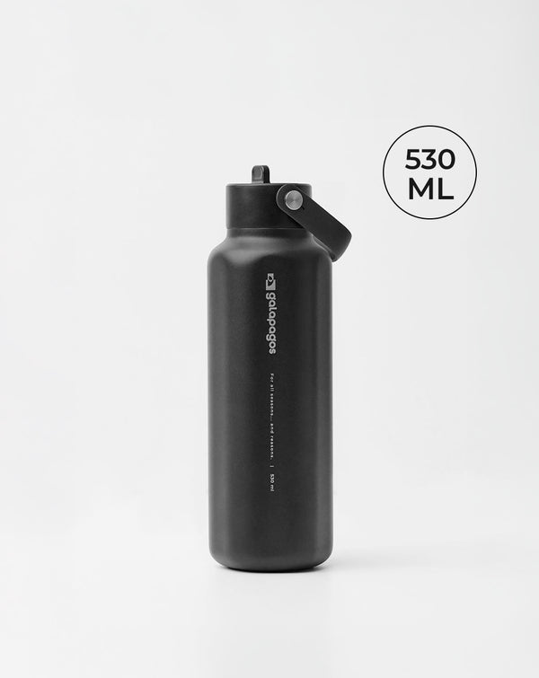Garrafa River 530ml - Preta - Galapagos Outdoor