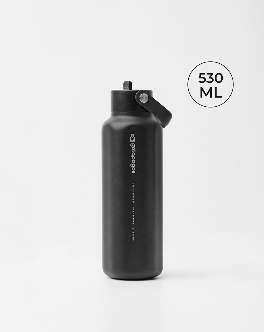 Garrafa River 530ml - Preta - Galapagos Outdoor