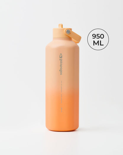 Garrafa River 950ml - Degradê Pêssego