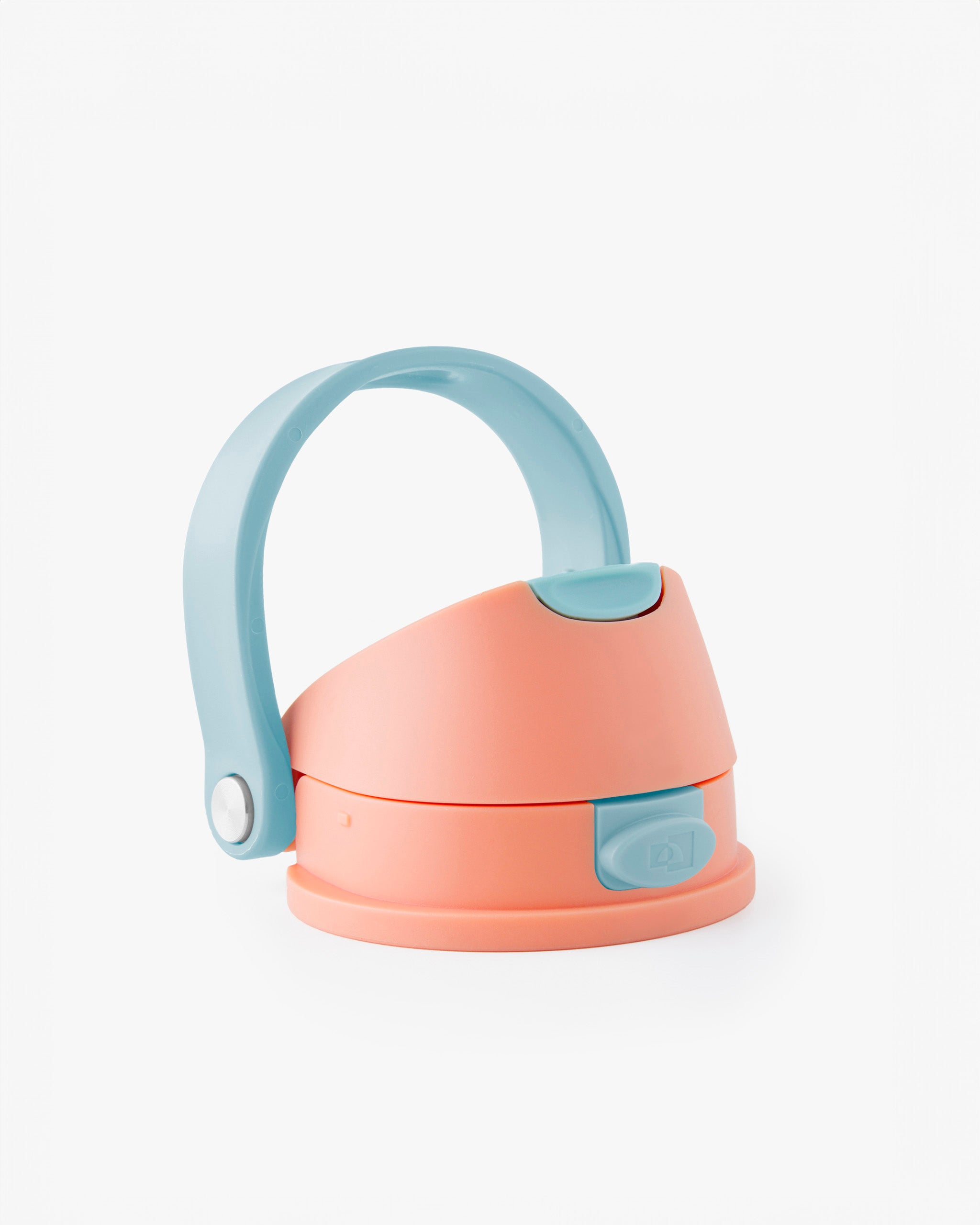 Tampa Garrafa Duo Flow - Salmão e Azul