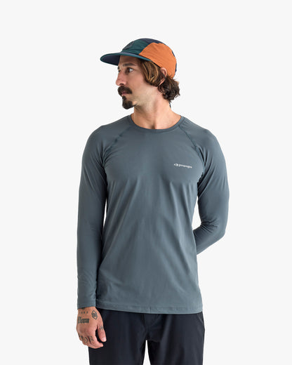 Blusa Segunda Pele UV Vella Masculina - Cinza