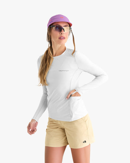 Blusa Segunda Pele Vella Freeze Feminina - Branca