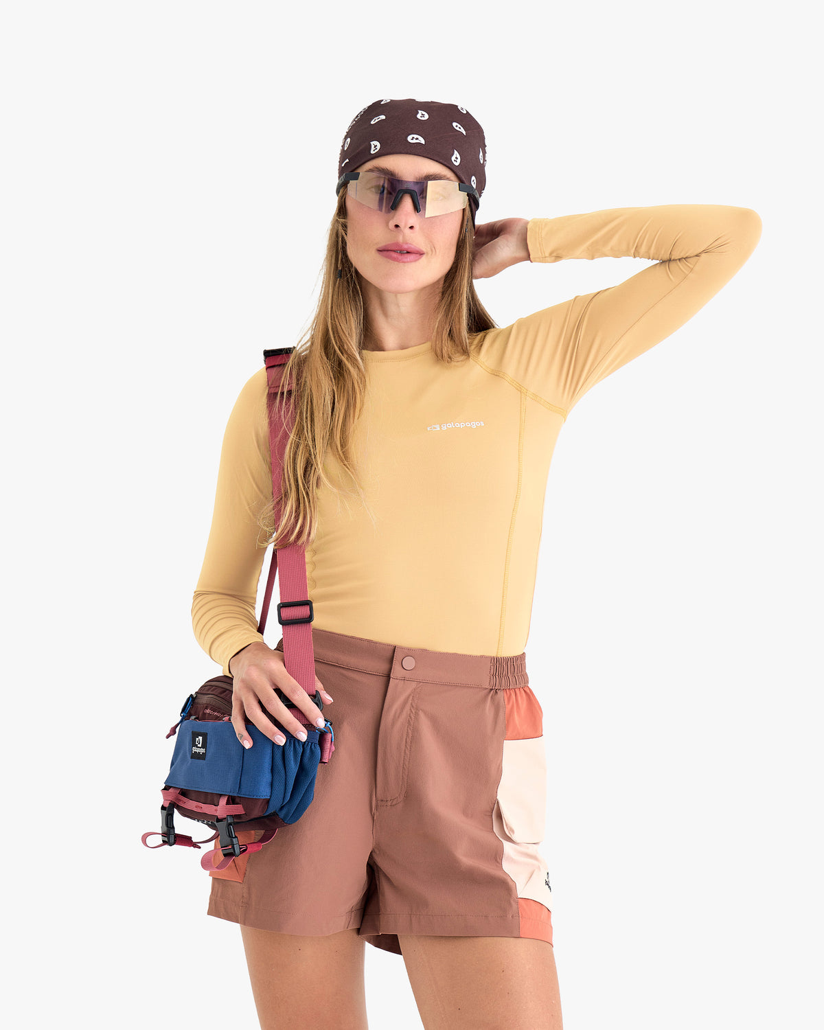 Blusa Segunda Pele UV Vella Feminina - Salmão