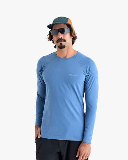 Blusa Segunda Pele UV Vella Masculina - Azul Índigo