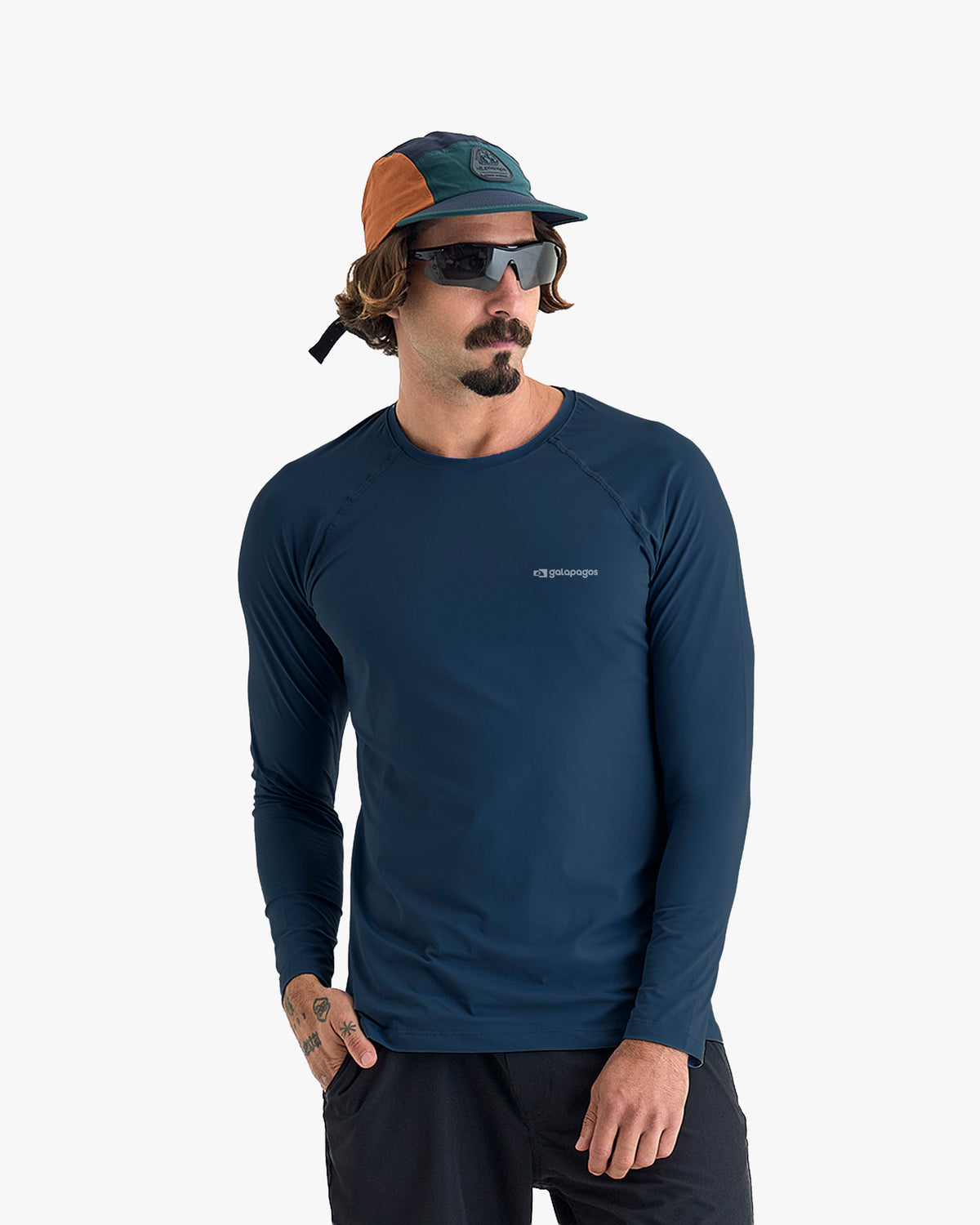 Blusa Segunda Pele UV Vella Masculina - Azul Marinho