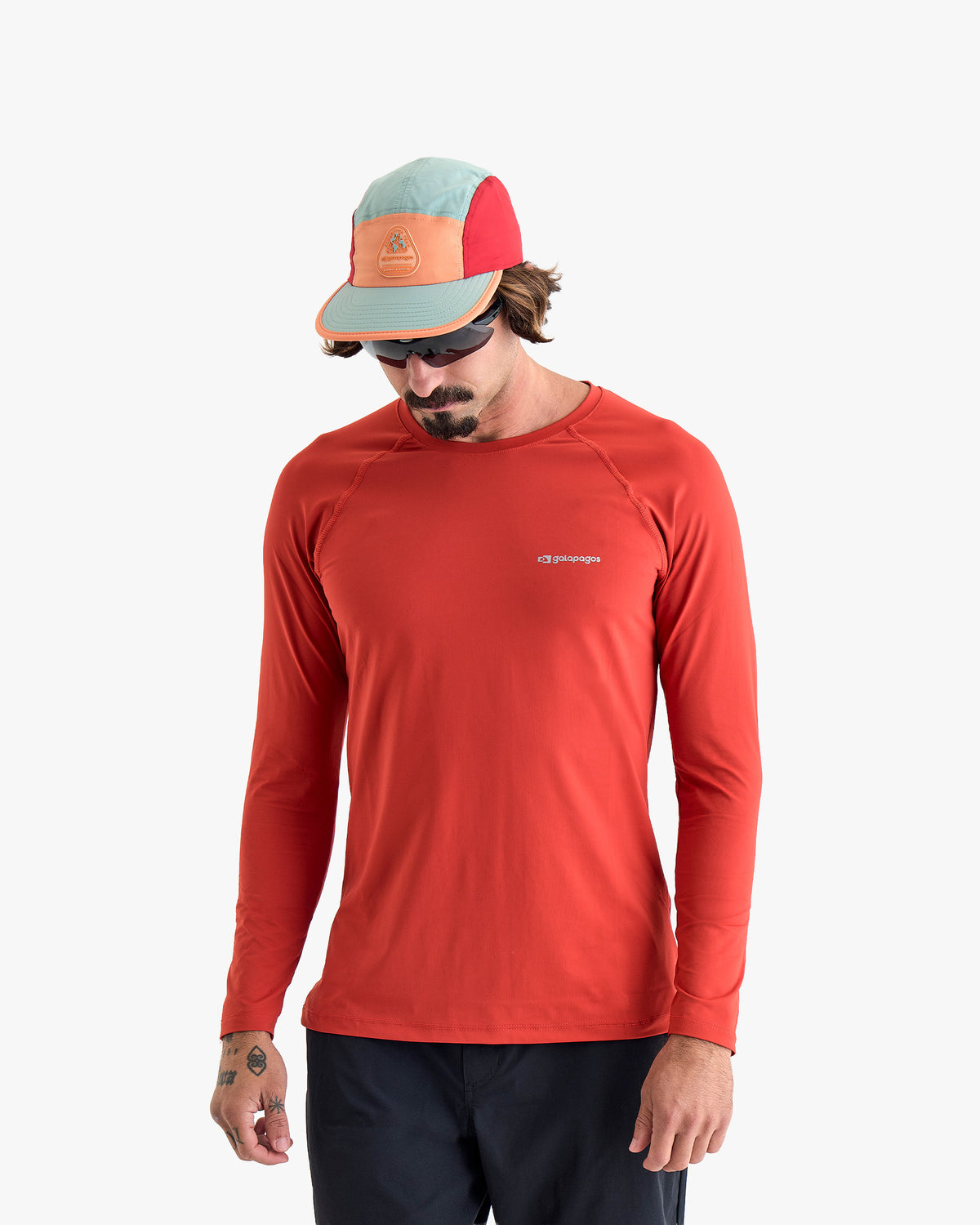 Blusa Segunda Pele UV Vella Masculina - Vermelha