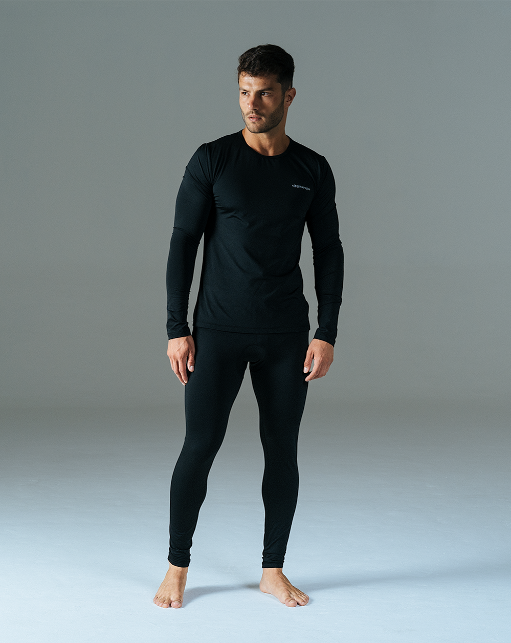 Blusa Manga Longa Masculina Lithium Thermo - Preto