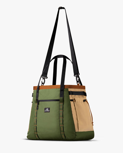 Bolsa Tote All-In 35L - Verde e Cáqui