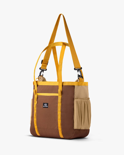 Bolsa Tote All-In Daily 21L - Marrom e Bege