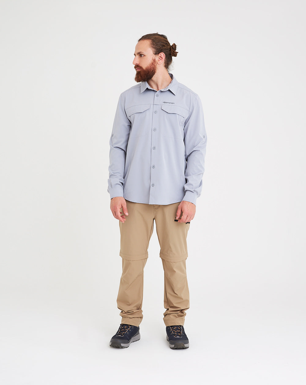 Camisa Technical UV50+ Defender - Cinza