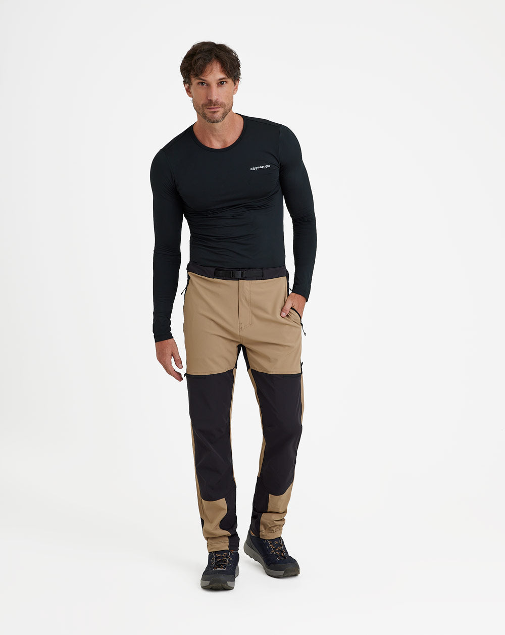 Calça Técnica Hiker Masculina - Cáqui