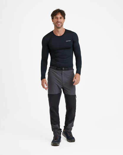 Calça Técnica Hiker Masculina - Chumbo e Preta