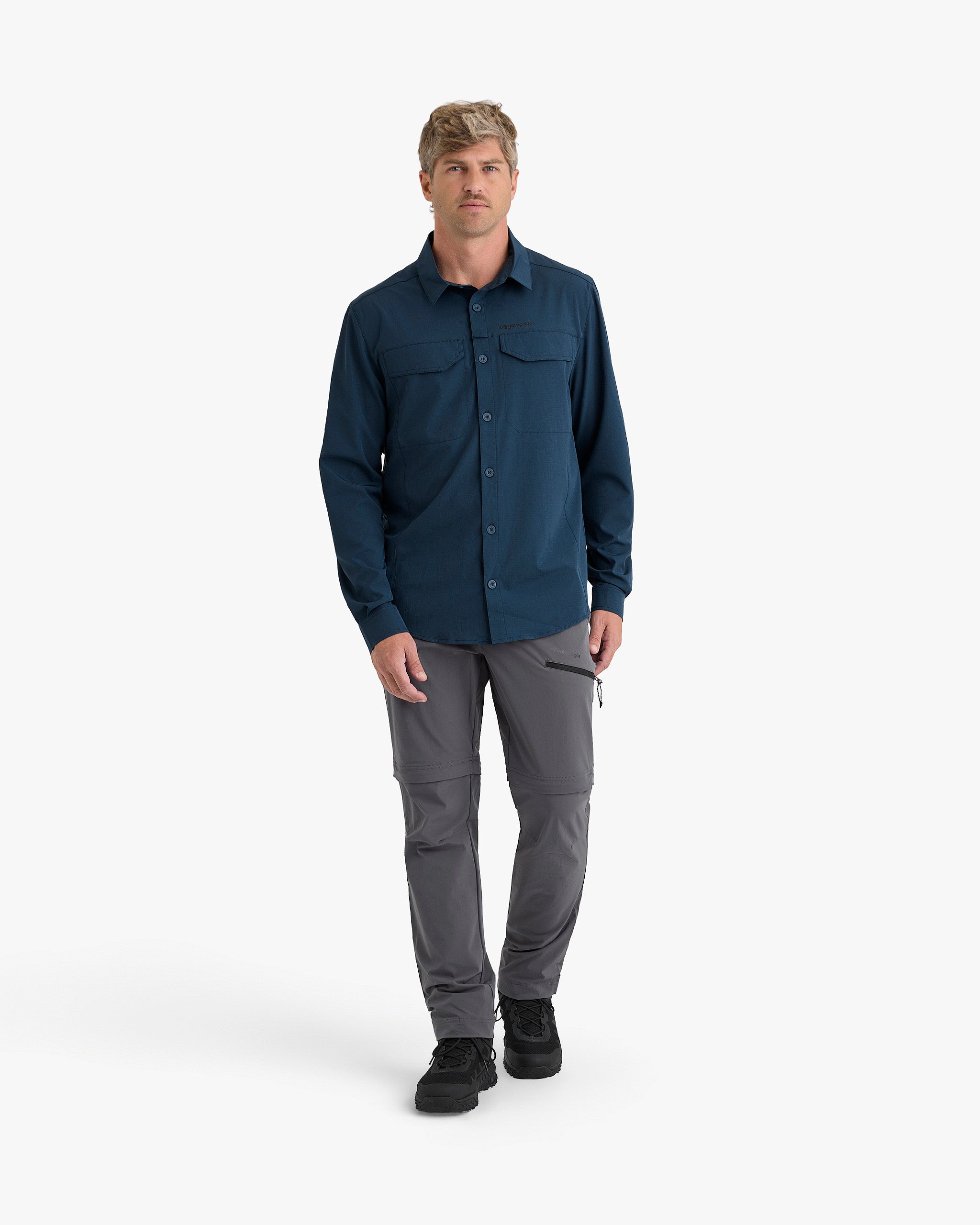 Camisa Technical UV50+ Defender - Azul Marinho