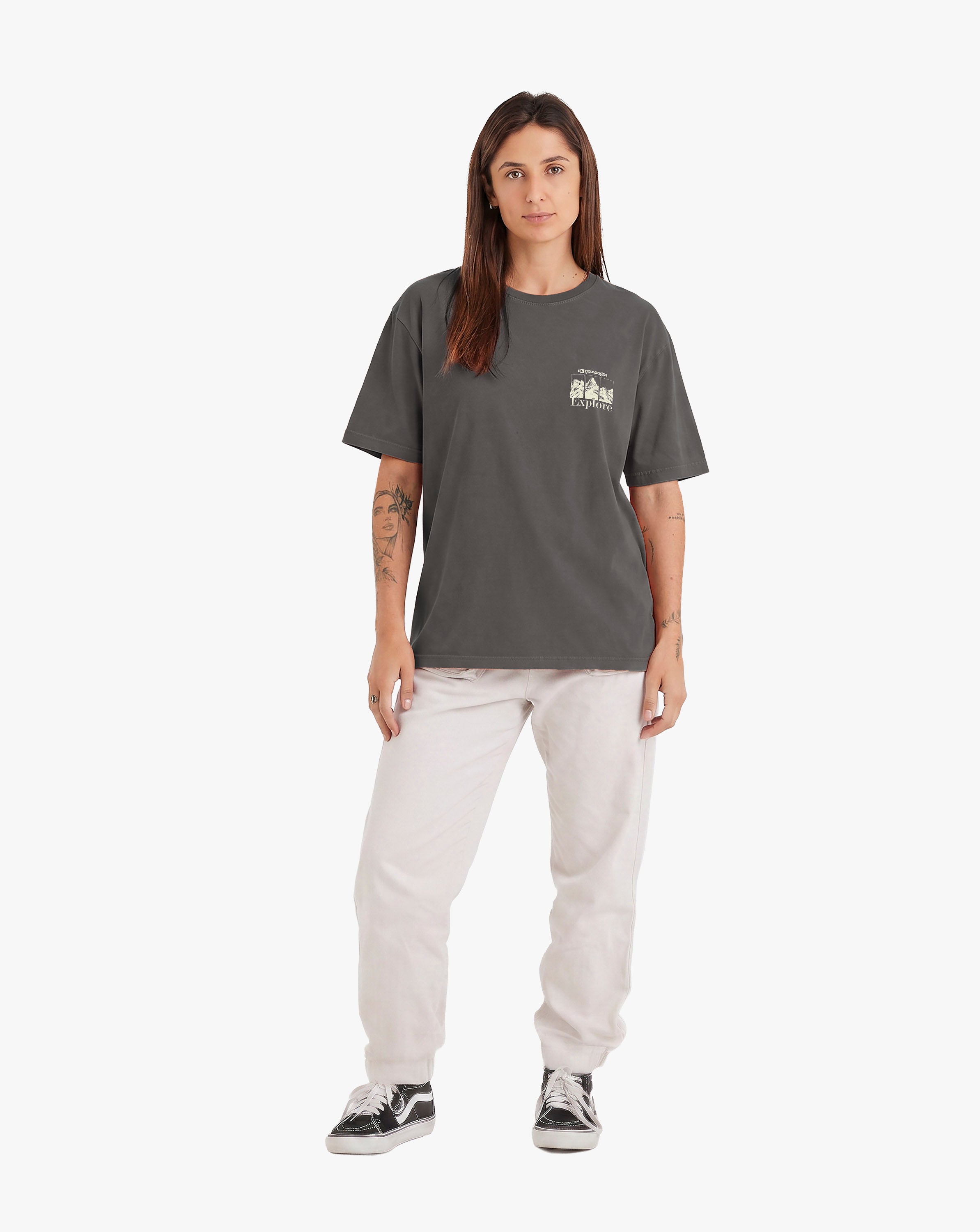 Camiseta Explore All Gender - Grafite