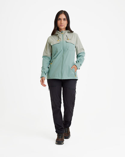 Jaqueta Feminina Impermeável Darwin Heat - Verde