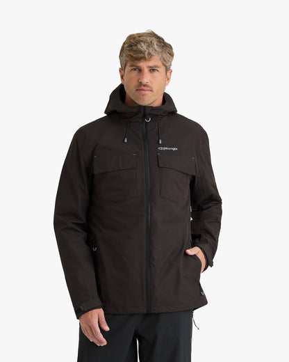 Jaqueta Impermeável Darwin Heat Masculina - Preta