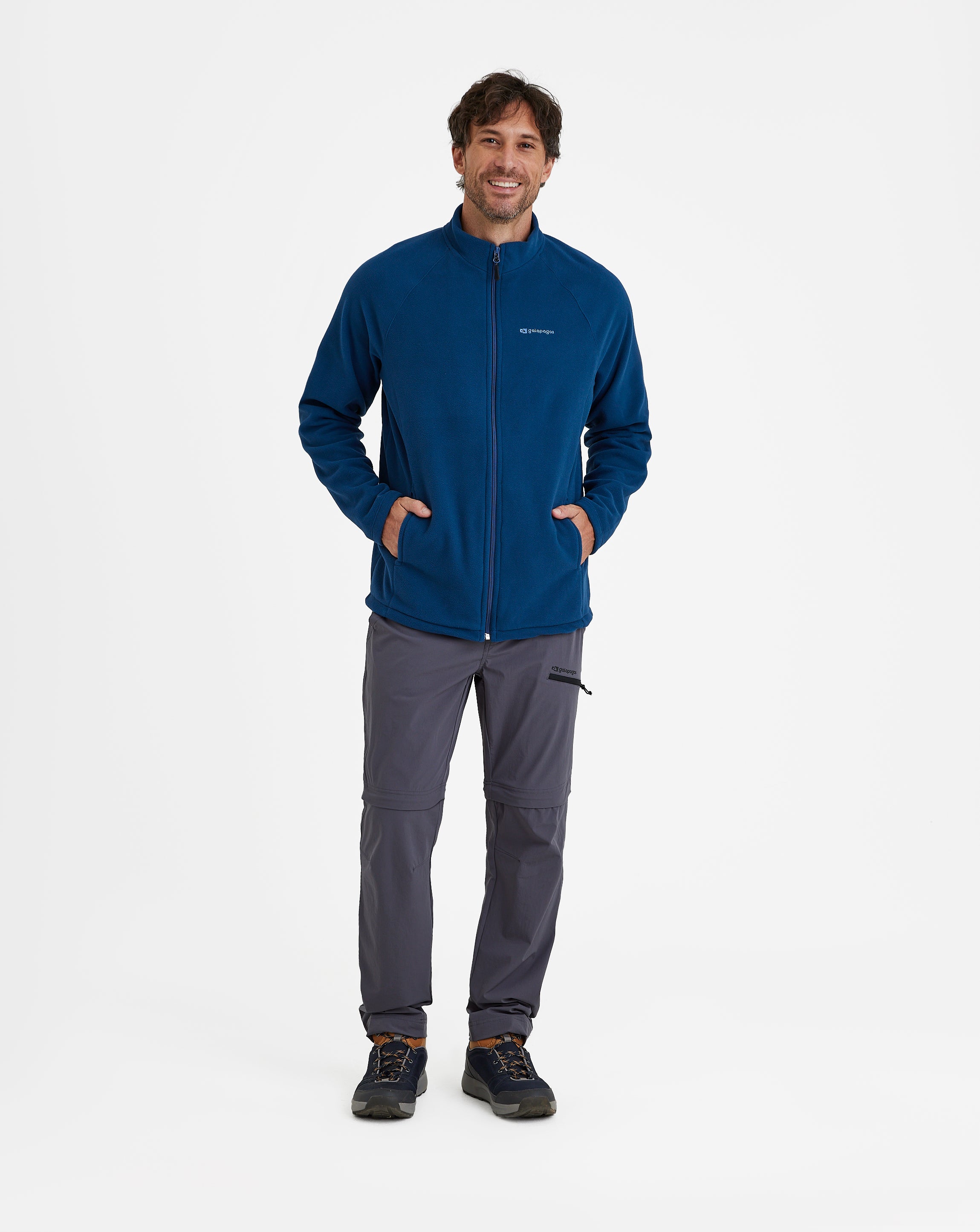 Jaqueta Fleece Kathmandu Masculina Marinho | Galapagos – Galapagos