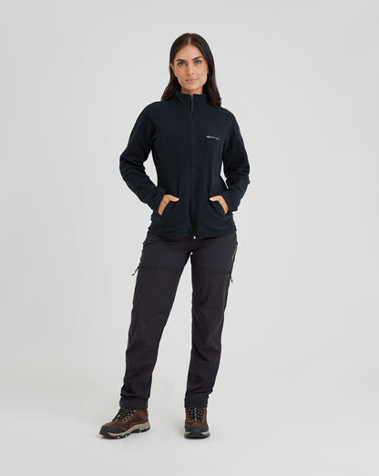 Jaqueta Fleece Kathmandu 2.0 Feminina - Preta