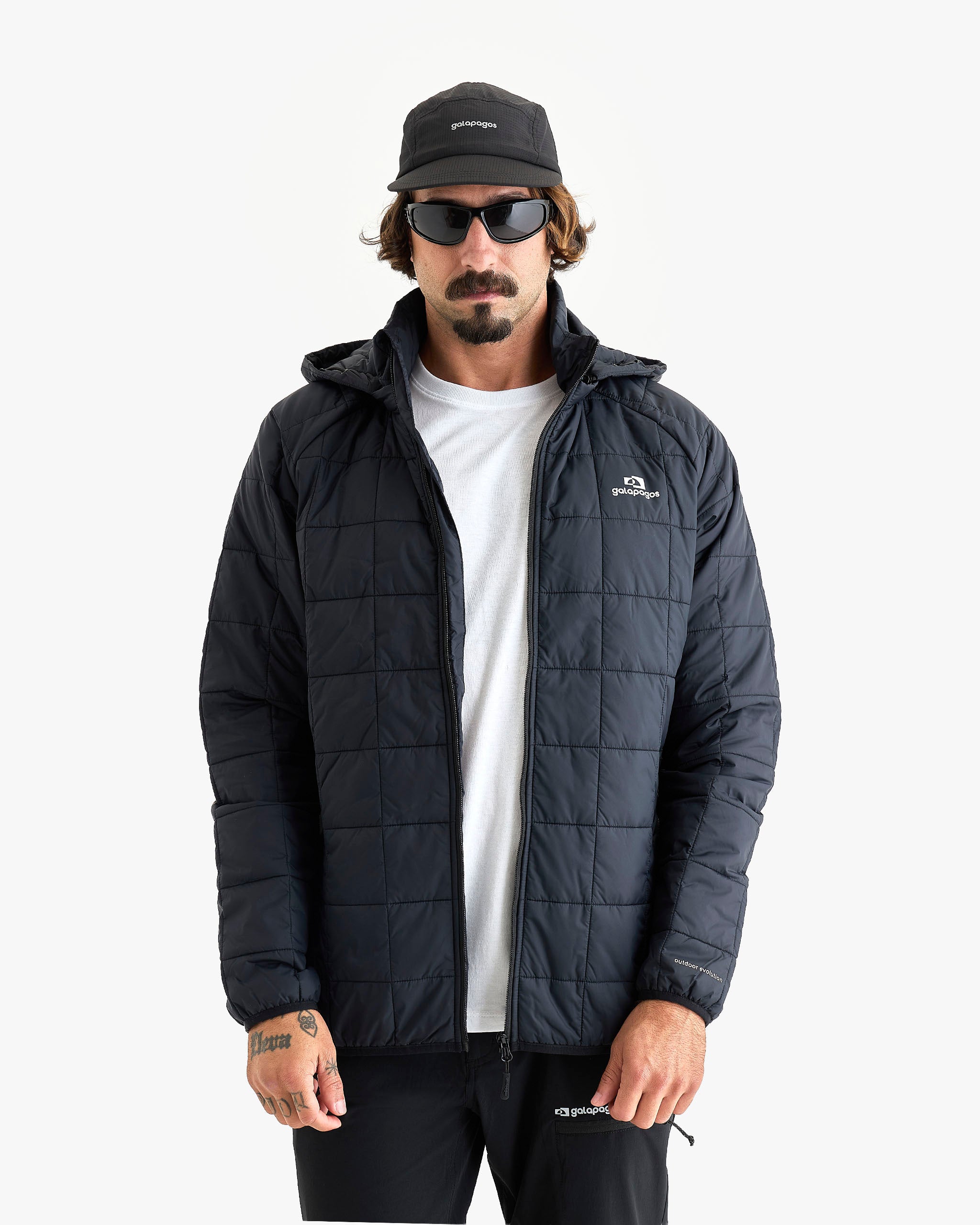 Jaqueta Puffer Ibex Thermolite Heat Masculina - Preta