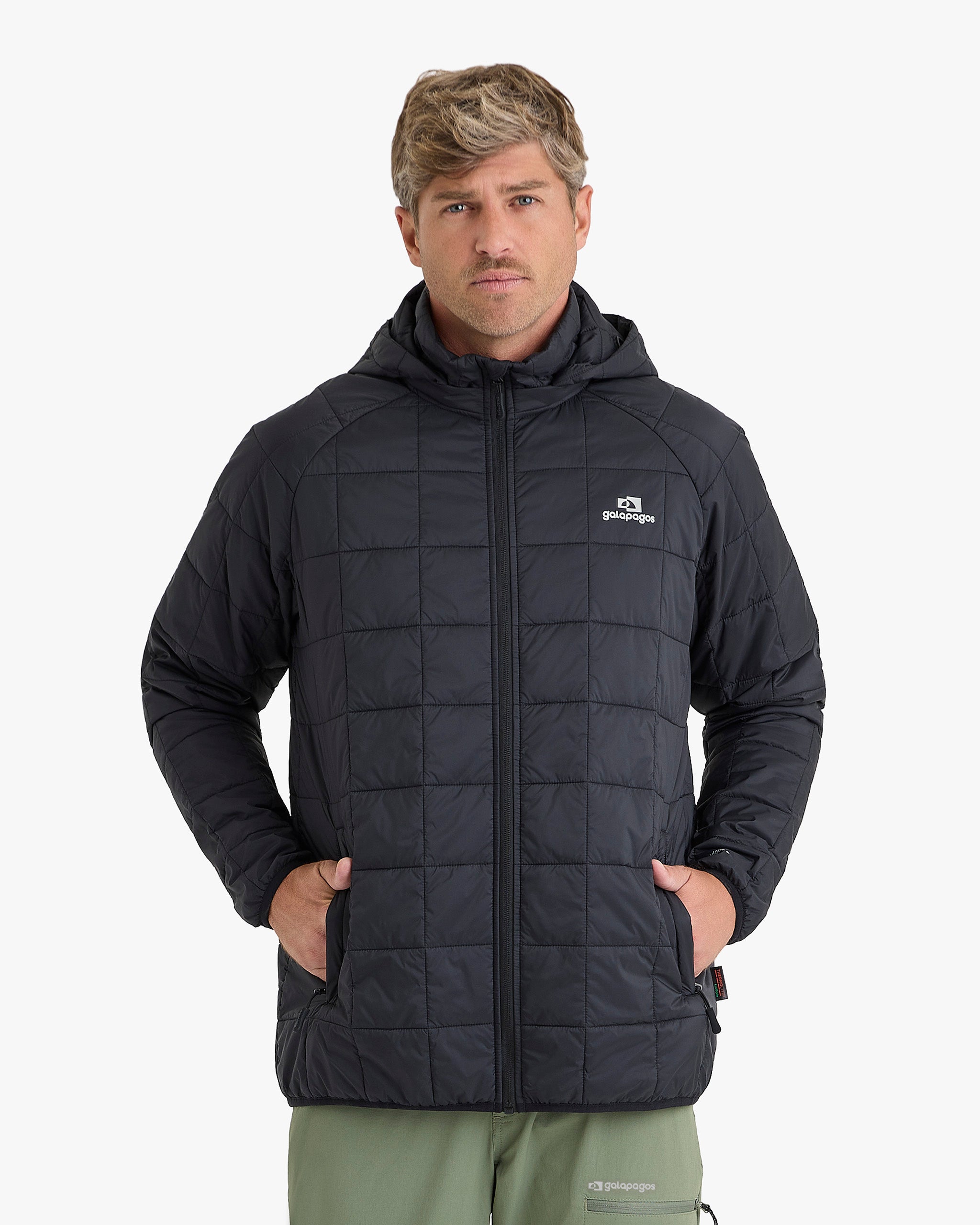 Jaqueta Puffer Ibex Thermolite Heat Masculina - Preta