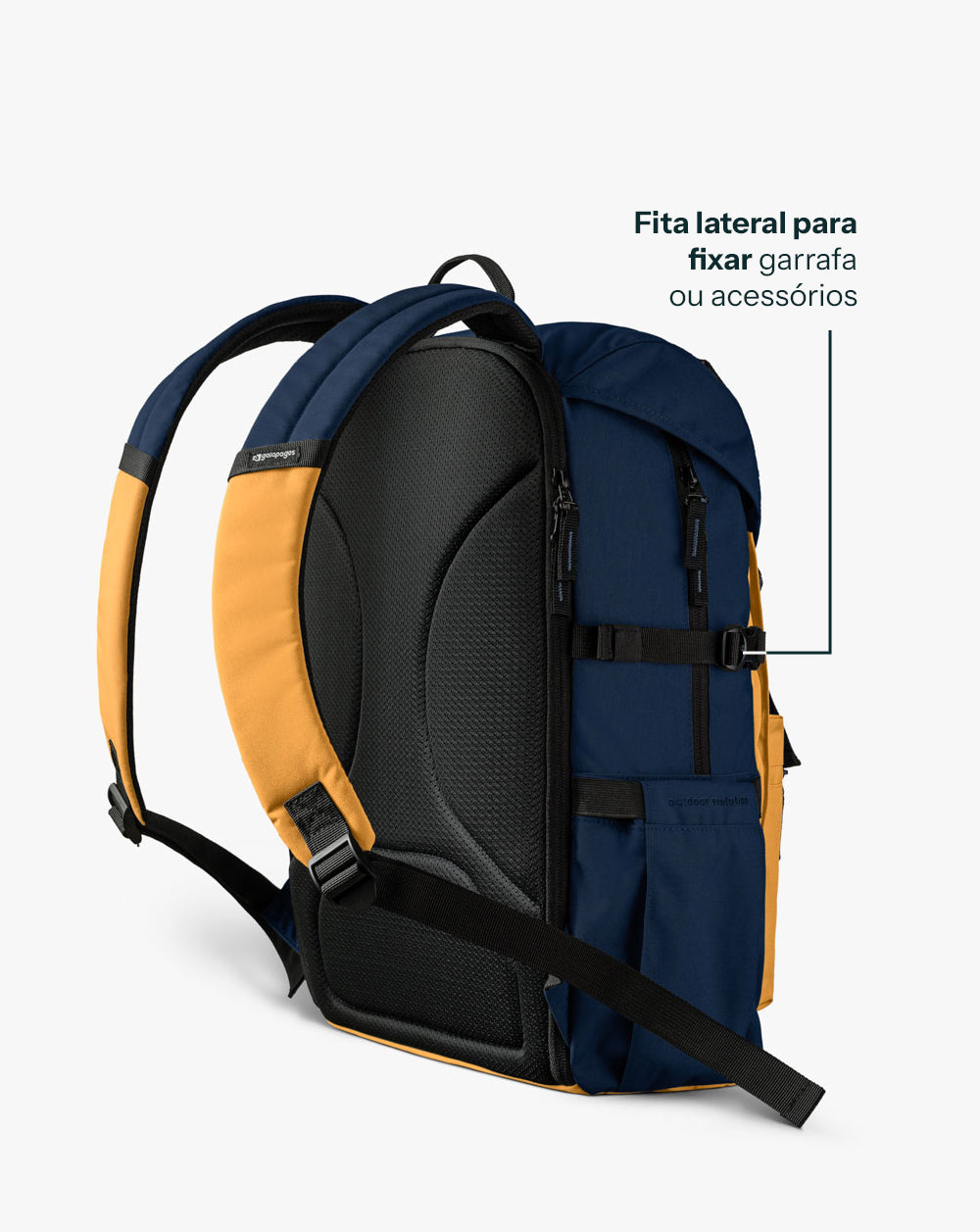 Mochila Pelican 30L - Amarela e Azul Marinho