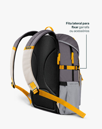 Mochila Pelican 30L - Cinza - Galapagos Outdoor