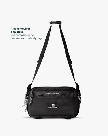 Pochete Camaleão 3L - Preta - Galapagos Outdoor