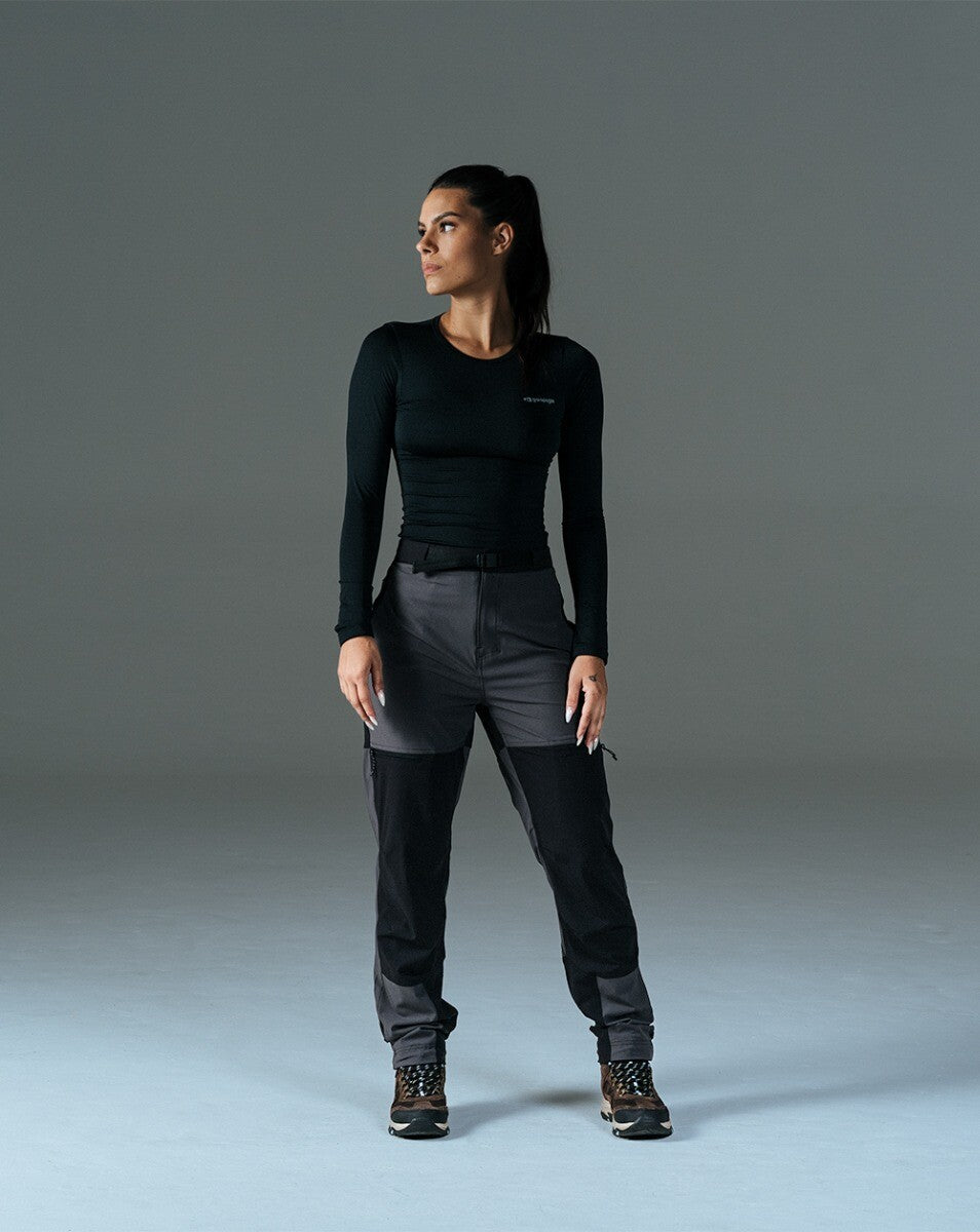 Calça Feminina Hiker - Chumbo e Preta