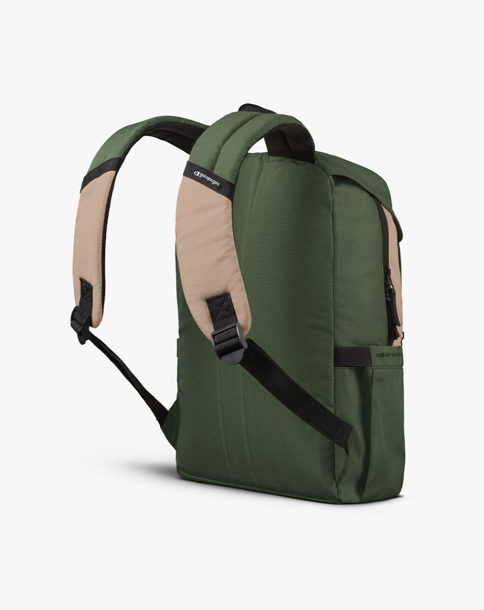 Mochila Gaivota 15L - Ocre e Verde Militar