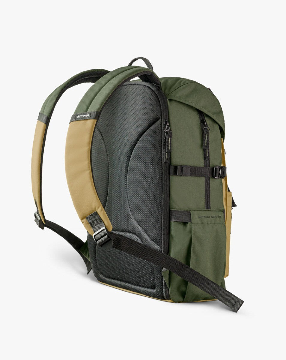 Mochila Pelican 2.0 30L - Ocre e Verde Militar