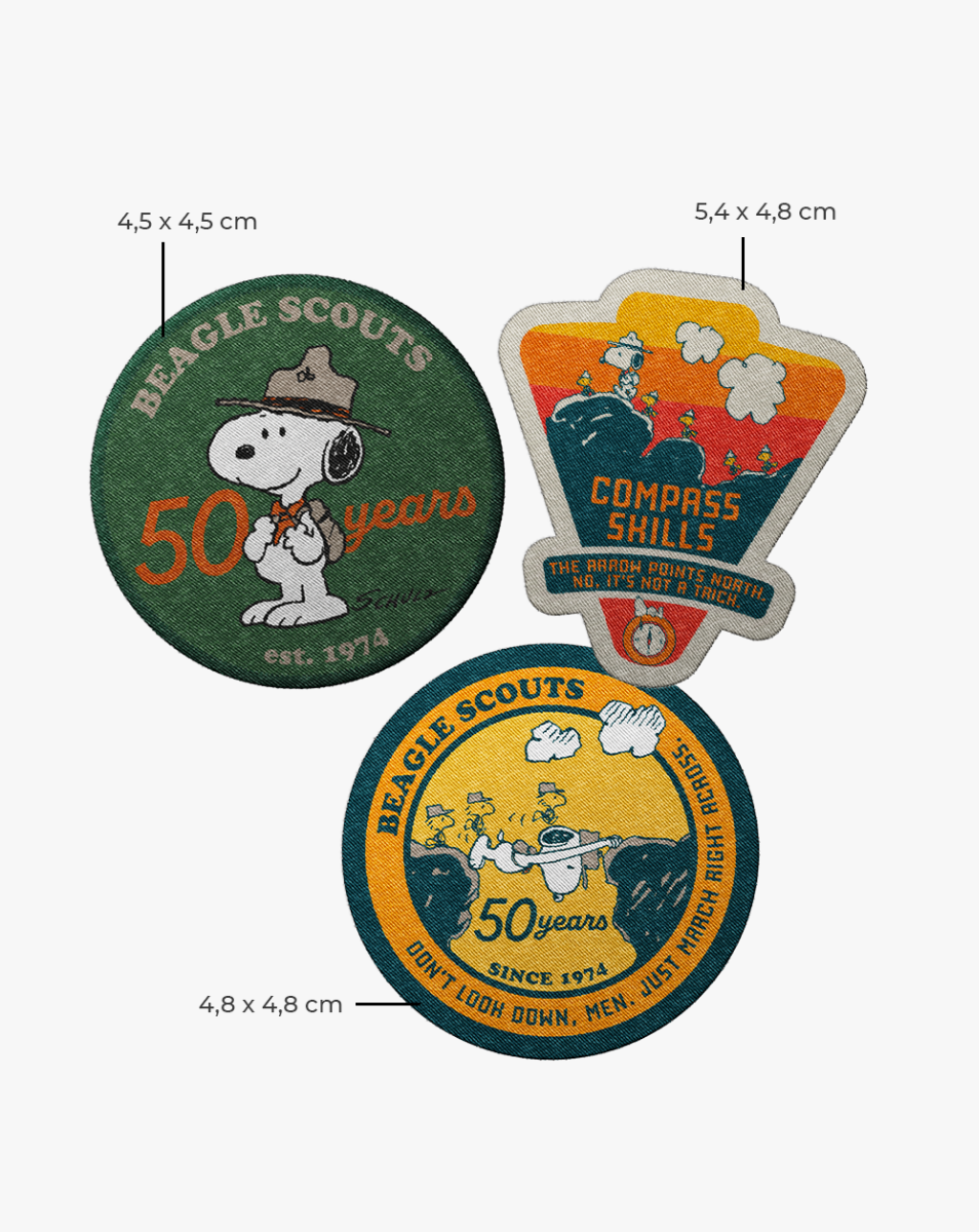 Pack de Patchs do Snoopy