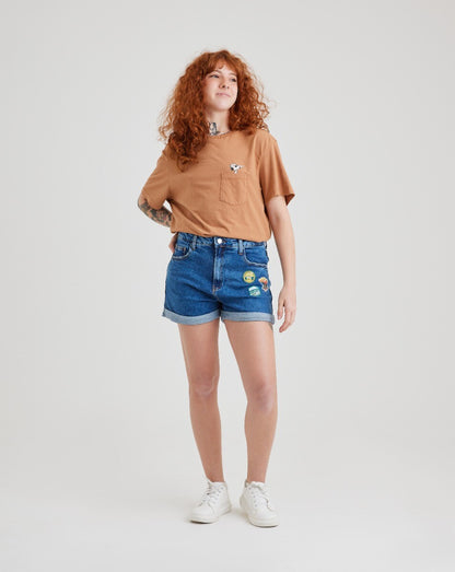 Shorts Jeans Beverly Snoopy