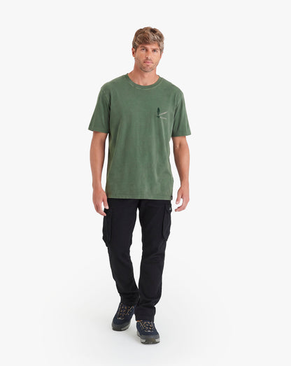Camiseta Wild Camping All Gender - Verde