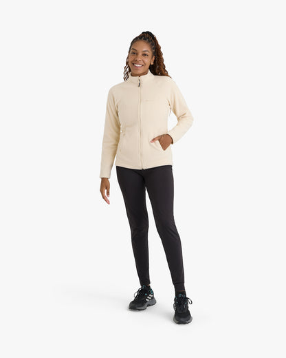 Jaqueta Fleece Kathmandu 2.0 Feminina - Marfim
