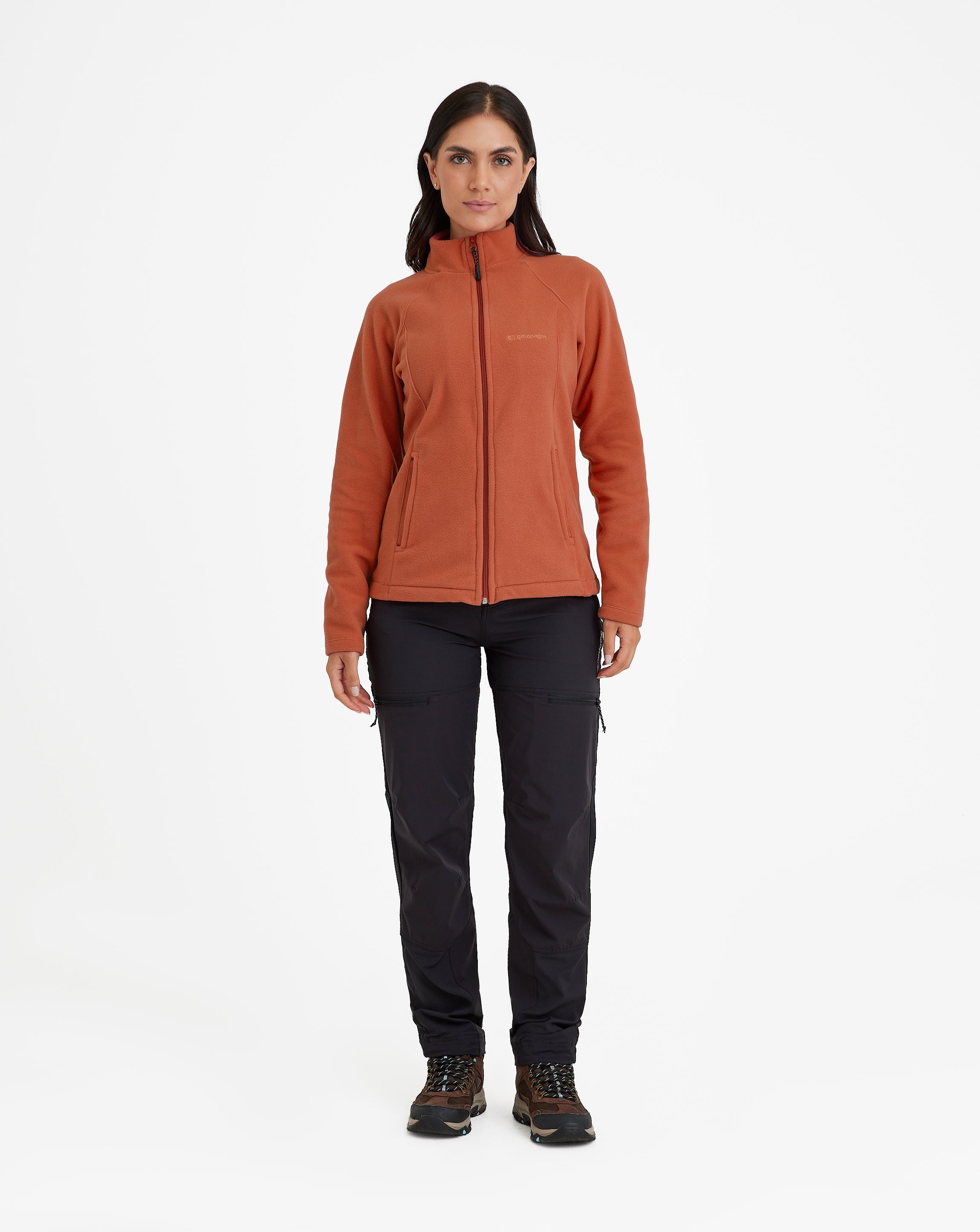Jaqueta Fleece Kathmandu Feminina Terracota | Galapagos